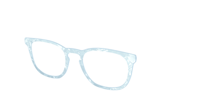 The Aquamarine Pearl Marble - Angle Top Thumbnail - Pair Eyewear
