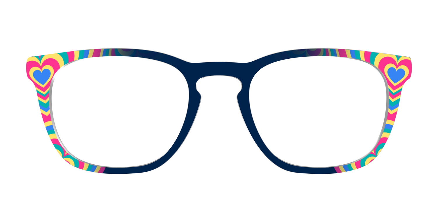 The Beaming Hearts - Front Top Image - Pair Eyewear