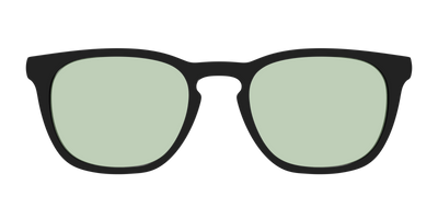 The Black With Sage Green Lens - Front Top Thumbnail - Pair Eyewear