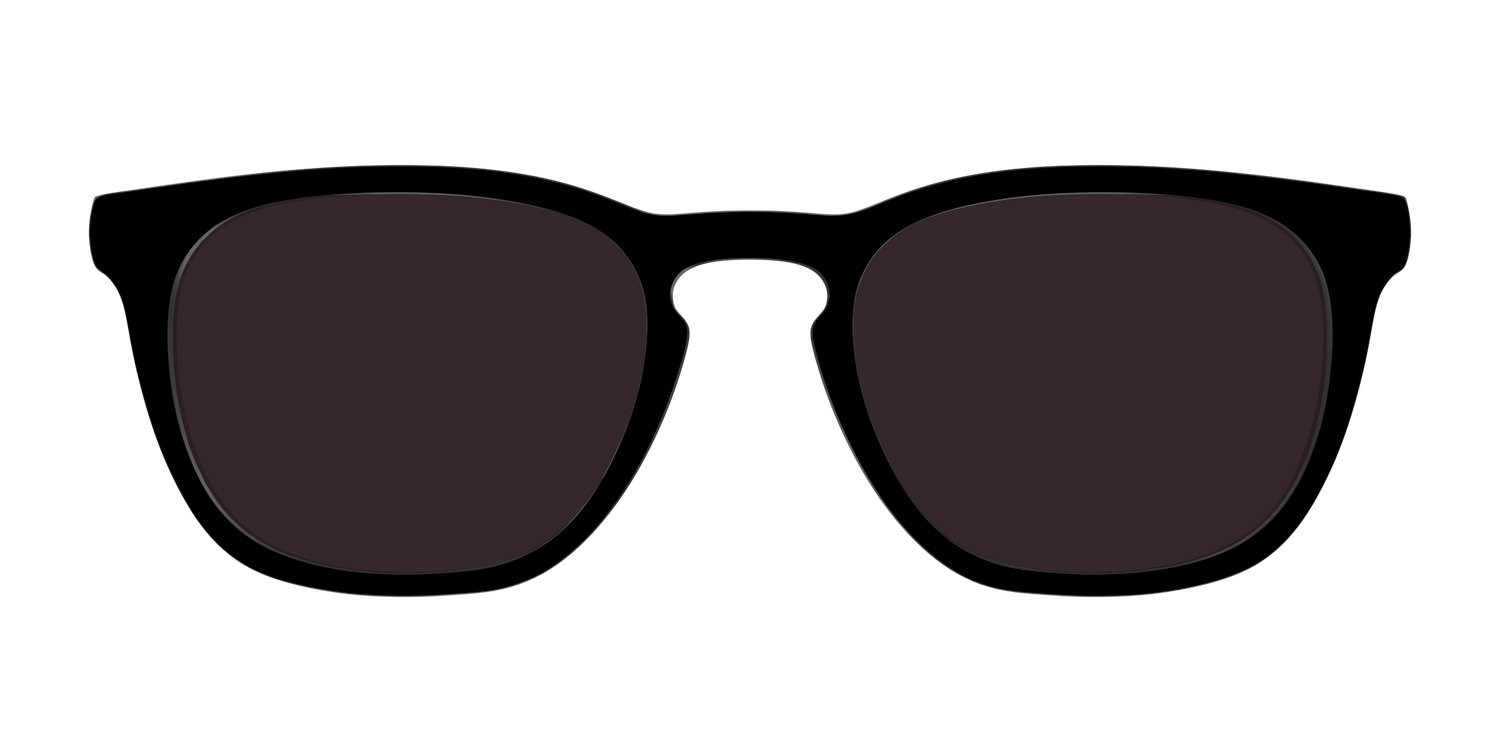 The Black with Urban Explorer Lens - Front Top Image - Pair Eyewear