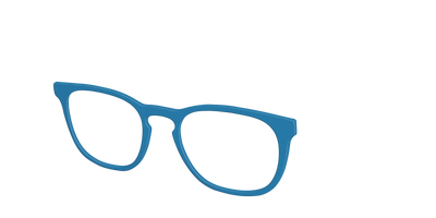 The Bondi Blue - Angle Top Thumbnail - Pair Eyewear