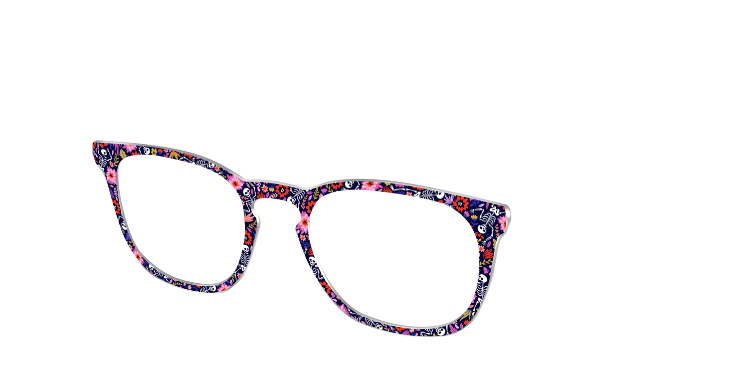 The Bone-Chilling Blossoms - Angle Top Image - Pair Eyewear