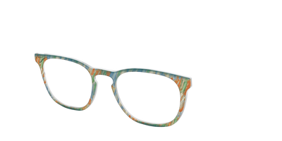 The Brush Strokes - Angle Top Thumbnail - Pair Eyewear