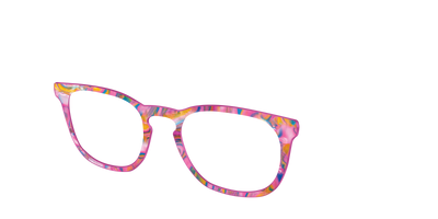 The Bubble Gum Pearl Marble - Angle Top Thumbnail - Pair Eyewear
