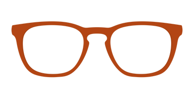 The Burnt Orange - Front Top Thumbnail - Pair Eyewear