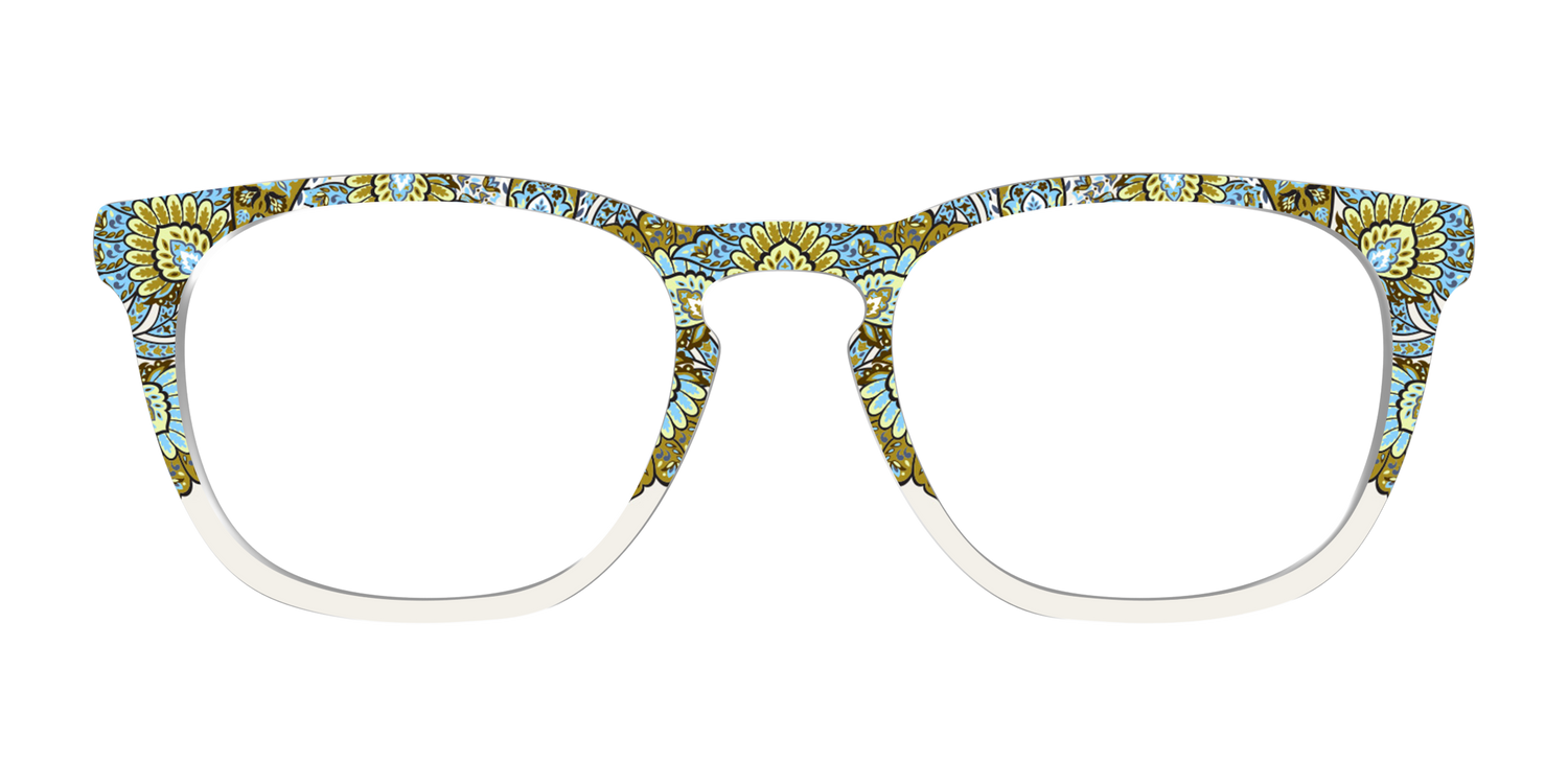 The Canopy Paisley Crown - Front Top Image - Pair Eyewear
