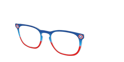 The Captain America Shield - Angle Top Thumbnail - Pair Eyewear