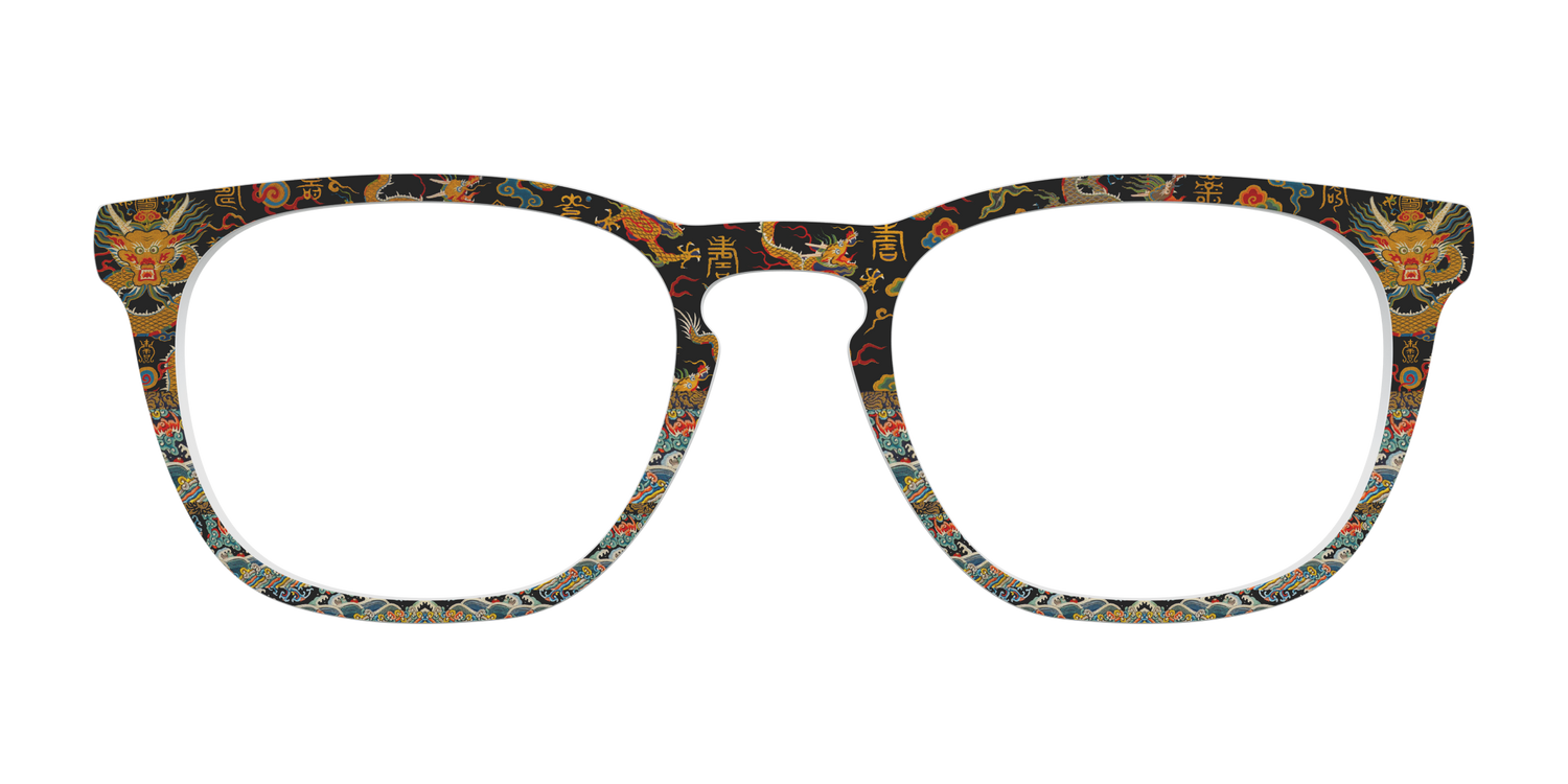 Chinese Dragons - Front Top Image - Pair Eyewear