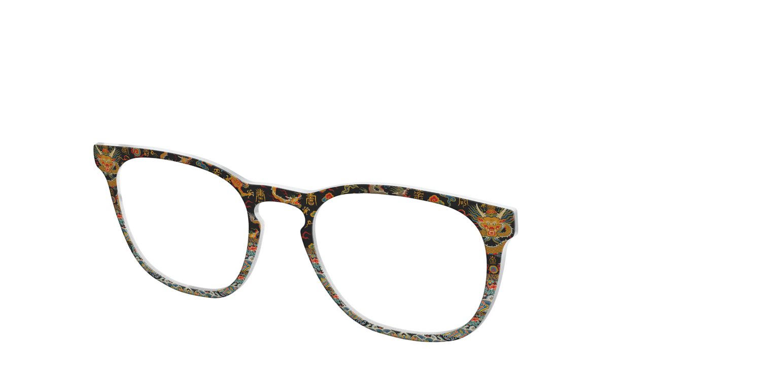 Chinese Dragons - Angle Top Image - Pair Eyewear