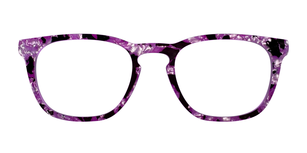 The Dark Orchid Pearl Tortoise - Front Top Image - Pair Eyewear
