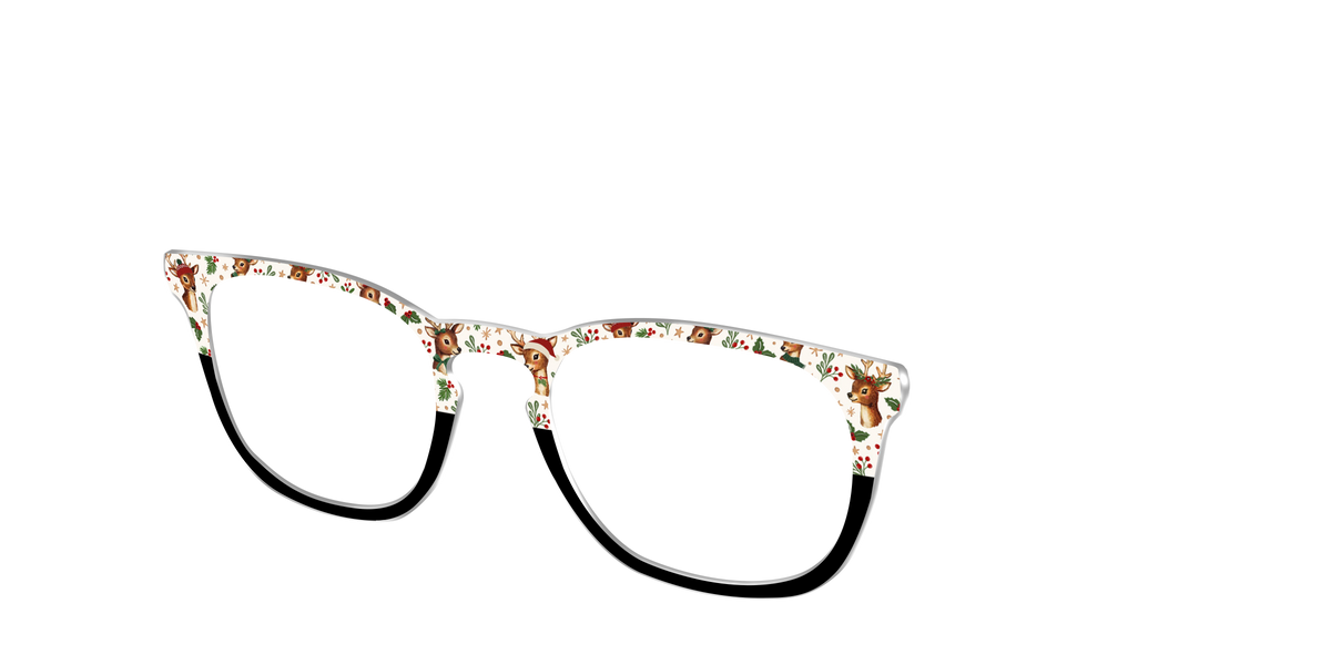 The Dashing Reindeer - Angle Top Image - Pair Eyewear