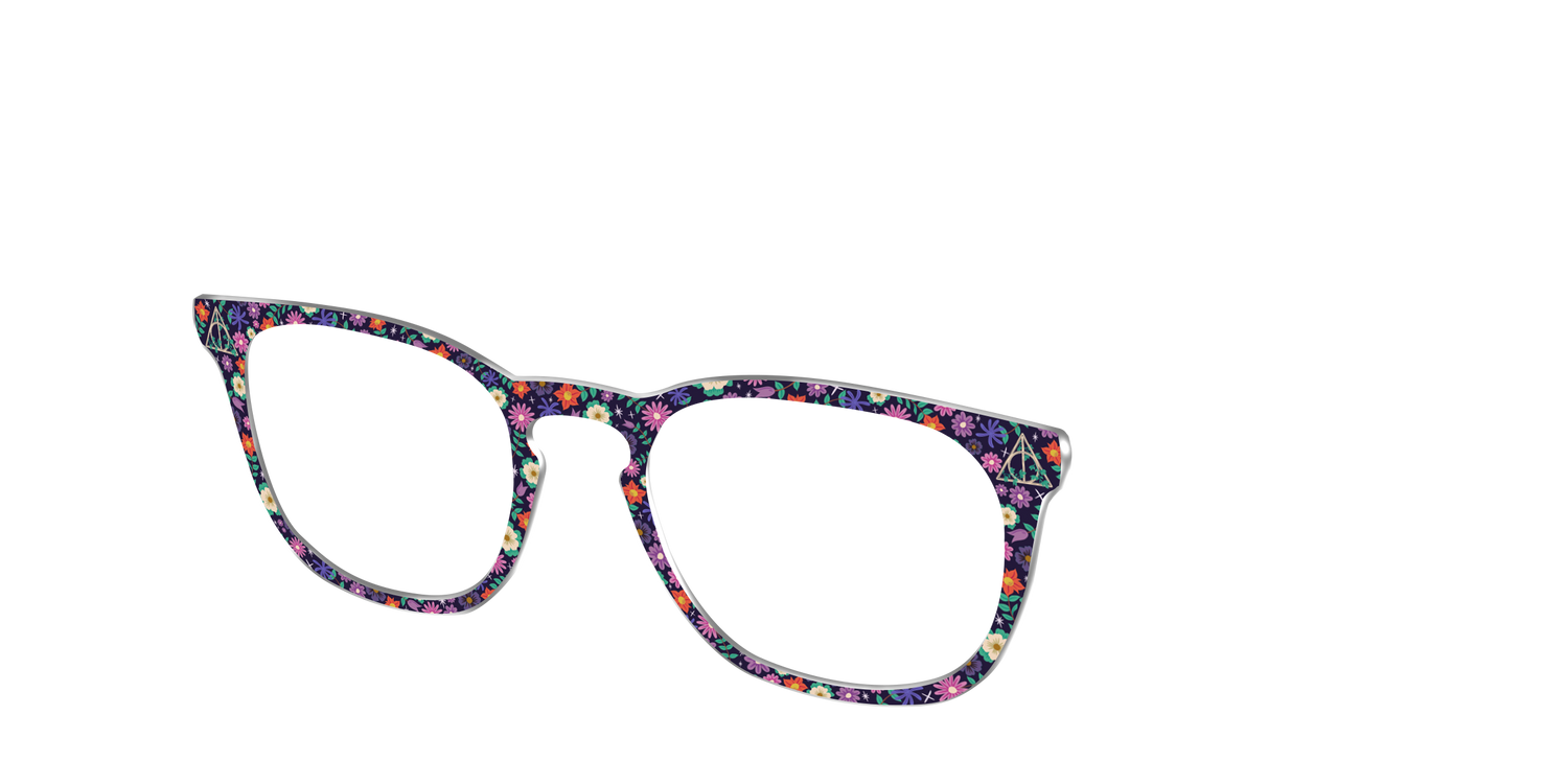 The Deathly Hallows Floral - Angle Top Image - Pair Eyewear