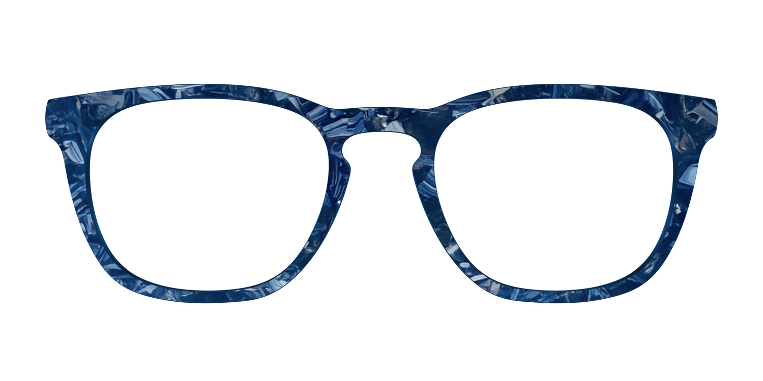 The Deep Slate Pearl Marble - Front Top Image - Pair Eyewear