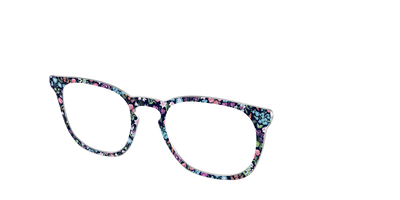 The Demure Blossoms - Angle Top Thumbnail - Pair Eyewear