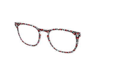 The Dia de Los Muertos - Angle Top Thumbnail - Pair Eyewear