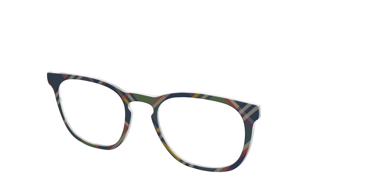 The Flannel Plaid - Angle Top Image - Pair Eyewear