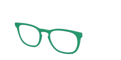 The Forest Green - Angle Top Thumbnail - Pair Eyewear