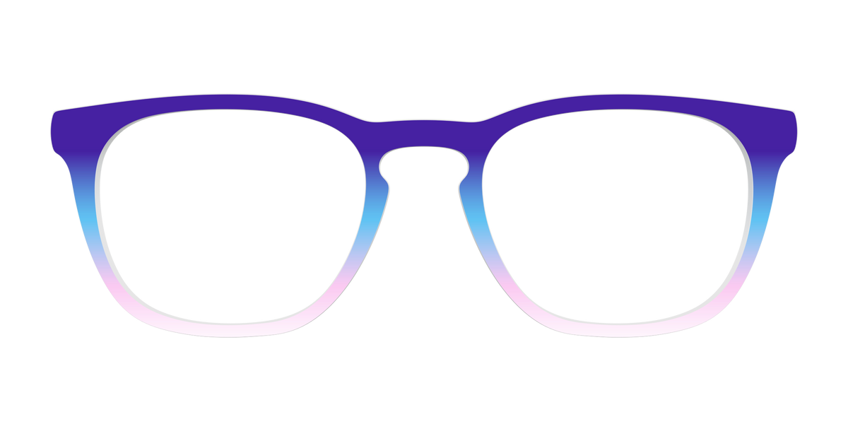 The Frozen Horizon Gradient - Front Top Image - Pair Eyewear