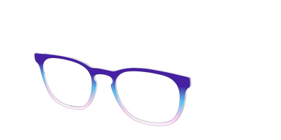 The Frozen Horizon Gradient - Angle Top Thumbnail - Pair Eyewear