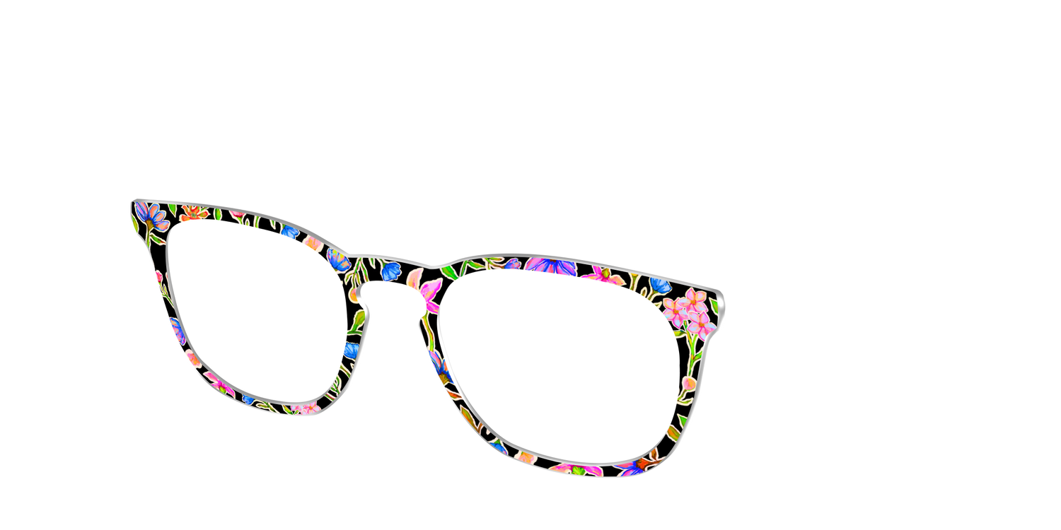 The Getaway Blossoms - Angle Top Image - Pair Eyewear
