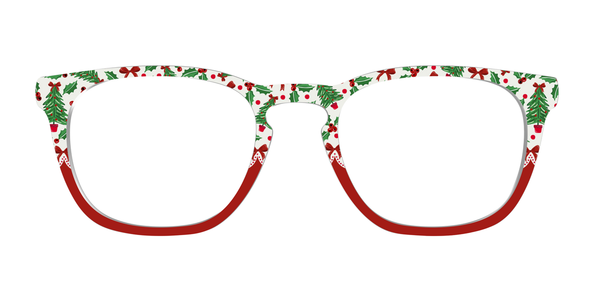 The Holly Jolly Split - Front Top Image - Pair Eyewear
