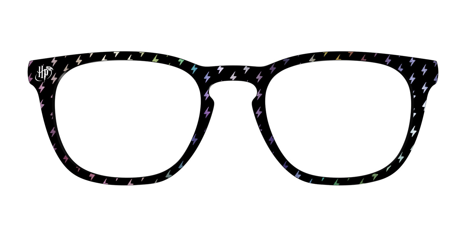 The Holographic Lightning Bolts - Front Top Image - Pair Eyewear