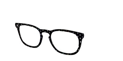 The Holographic Lightning Bolts - Angle Top Thumbnail - Pair Eyewear