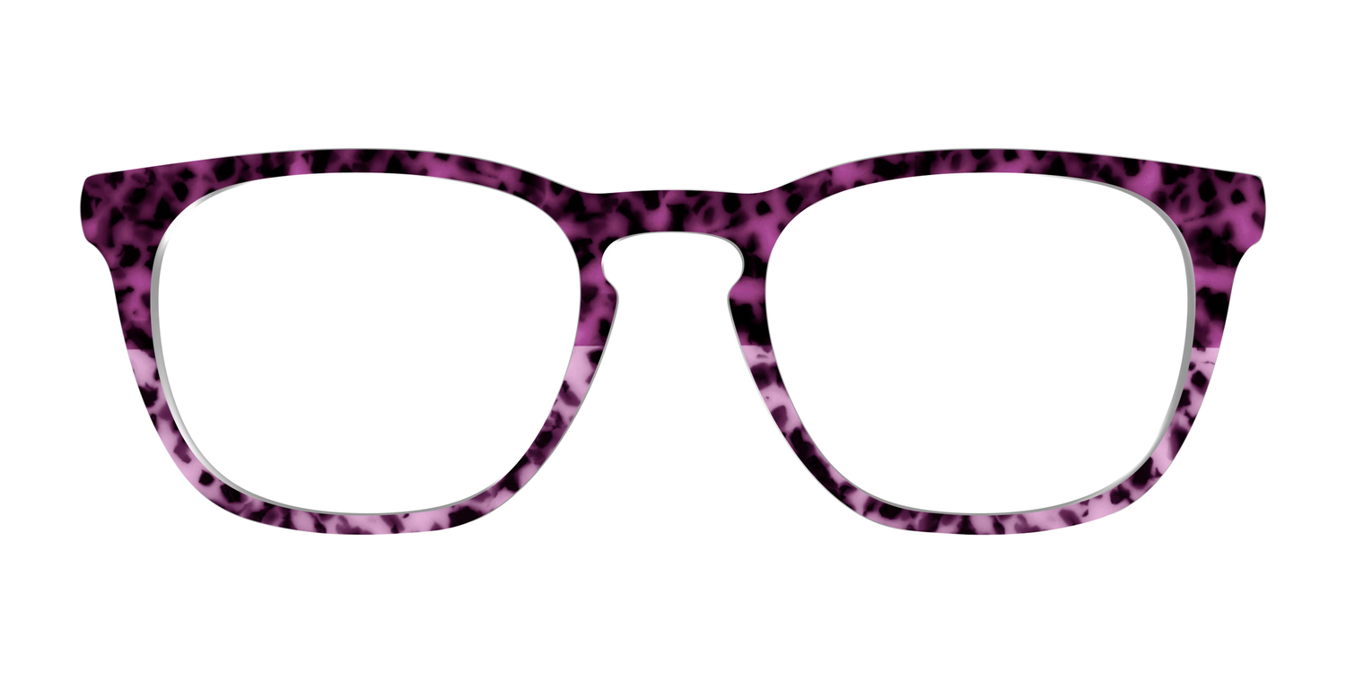 The Huckleberry Tortoise Split - Front Top Image - Pair Eyewear