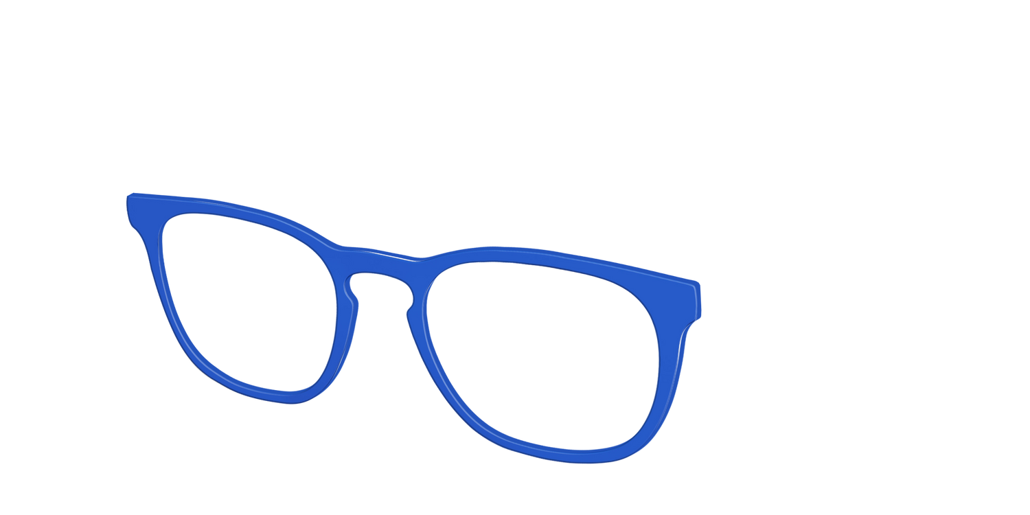 The Indigo - Angle Top Image - Pair Eyewear