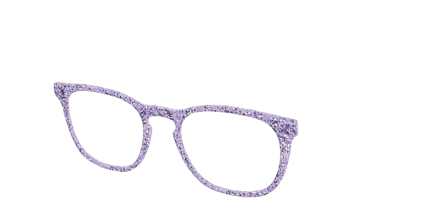 The Lavender Sparkle - Angle Top Image - Pair Eyewear