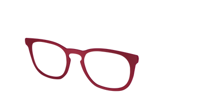 The Matte Burgundy - Angle Top Thumbnail - Pair Eyewear