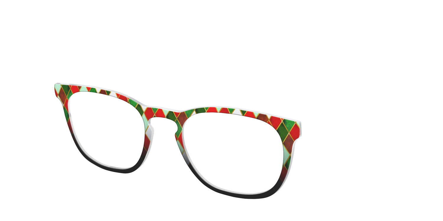 The Merry Argyle - Angle Top Image - Pair Eyewear