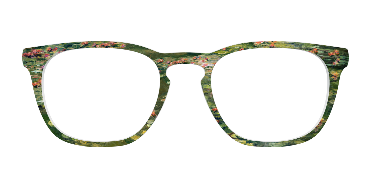 Monet Water Lilies - Front Top Image - Pair Eyewear