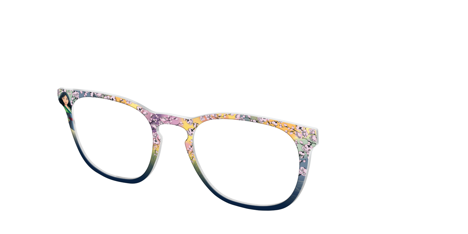 Mulan's Plum Blossoms - Angle Top Image - Pair Eyewear