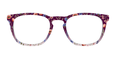 The Mulberry Floral Dip-Dye - Front Top Thumbnail - Pair Eyewear