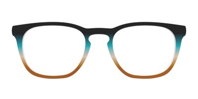 The Onyx to Rust Gradient - Front Top Thumbnail - Pair Eyewear