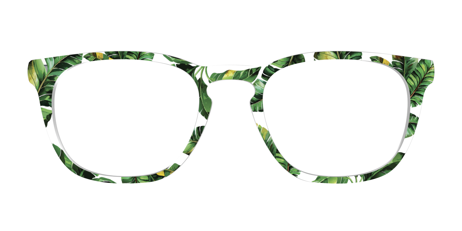 The Palm Leaves Crystal - Front Top Image - Pair Eyewear