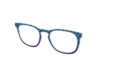 The Peacock Scallop - Angle Top Thumbnail - Pair Eyewear