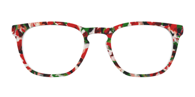 The Peppermint Bark Tort - Front Top Thumbnail - Pair Eyewear