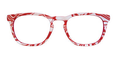 The Peppermint Swirl - Front Top Thumbnail - Pair Eyewear