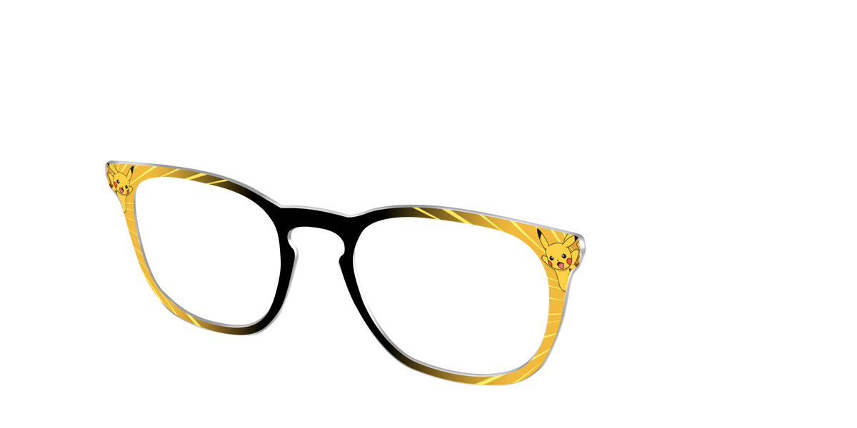 Pikachu Power - Angle Top Image - Pair Eyewear
