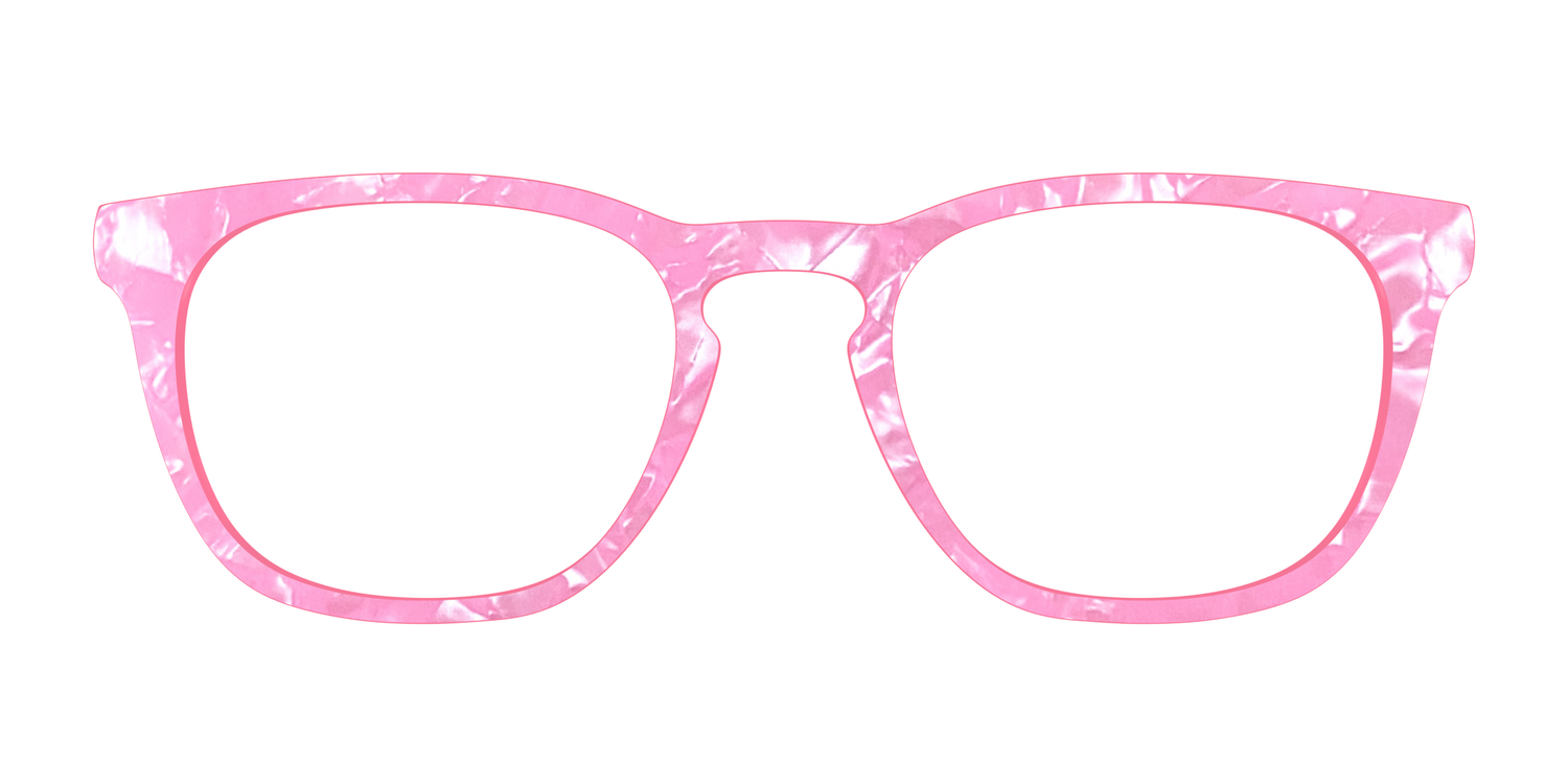 The Pink Tourmaline Pearl Marble - Front Top Image - Pair Eyewear