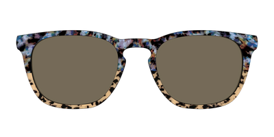 The Polarized Oasis Tortoise Split Sun Top - Front Top Thumbnail - Pair Eyewear