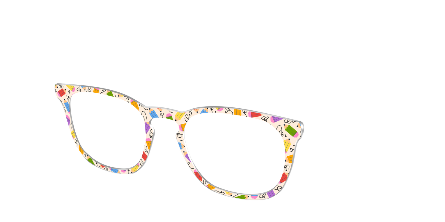 The Prismatic Pencils - Angle Top Image - Pair Eyewear