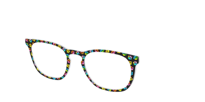 The Rainbow Paw Print - Angle Top Thumbnail - Pair Eyewear