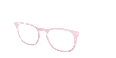 The Rose Quartz Pearl Marble - Angle Top Thumbnail - Pair Eyewear