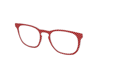 The Ruby Pin Dot - Angle Top Thumbnail - Pair Eyewear
