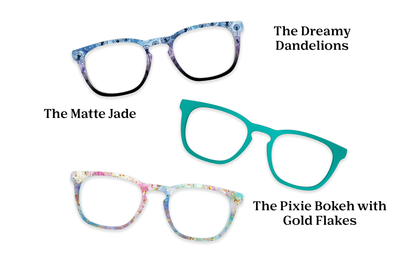 The Twain - Seafoam Clear - Pairing Set - Pair Eyewear