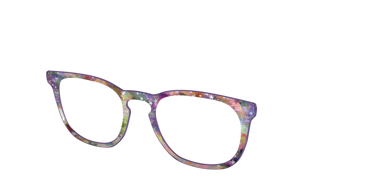 The Silver Foil Starry Sky - Angle Top Image - Pair Eyewear