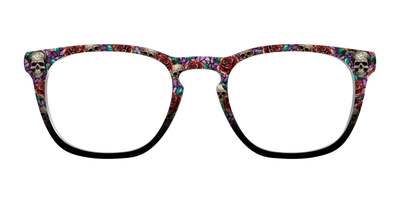 The Skull & Thorn Stained Glass - Front Top Thumbnail - Pair Eyewear